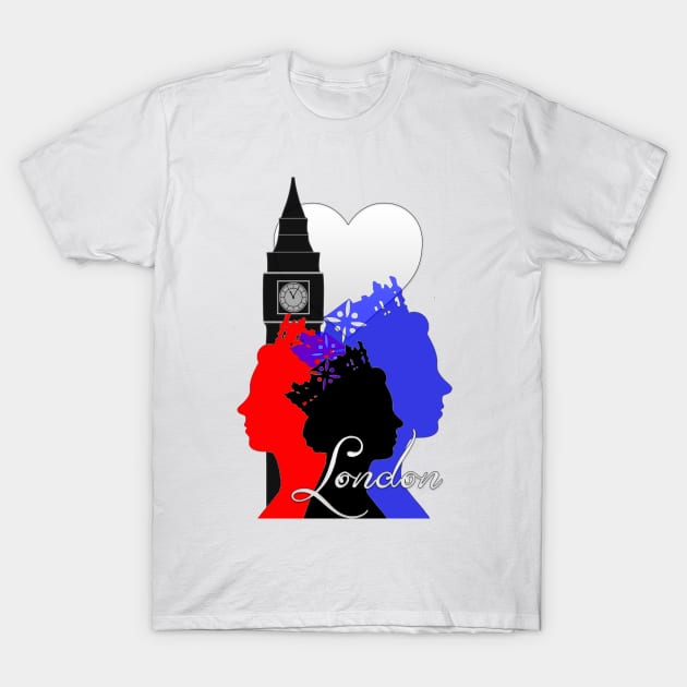 London T-Shirt by Crazydodo